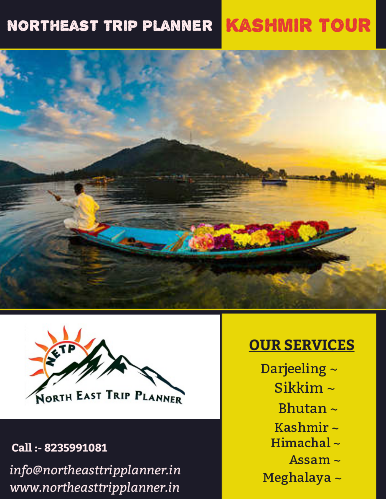 04 nights & 05 days  Srinagar & Phalgam